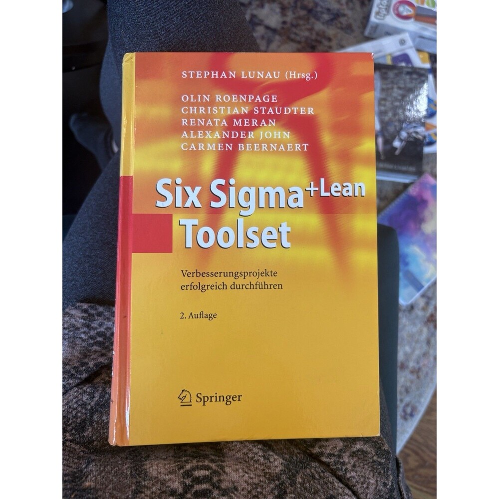 Six Sigma + Lean Toolset Hardcover Book